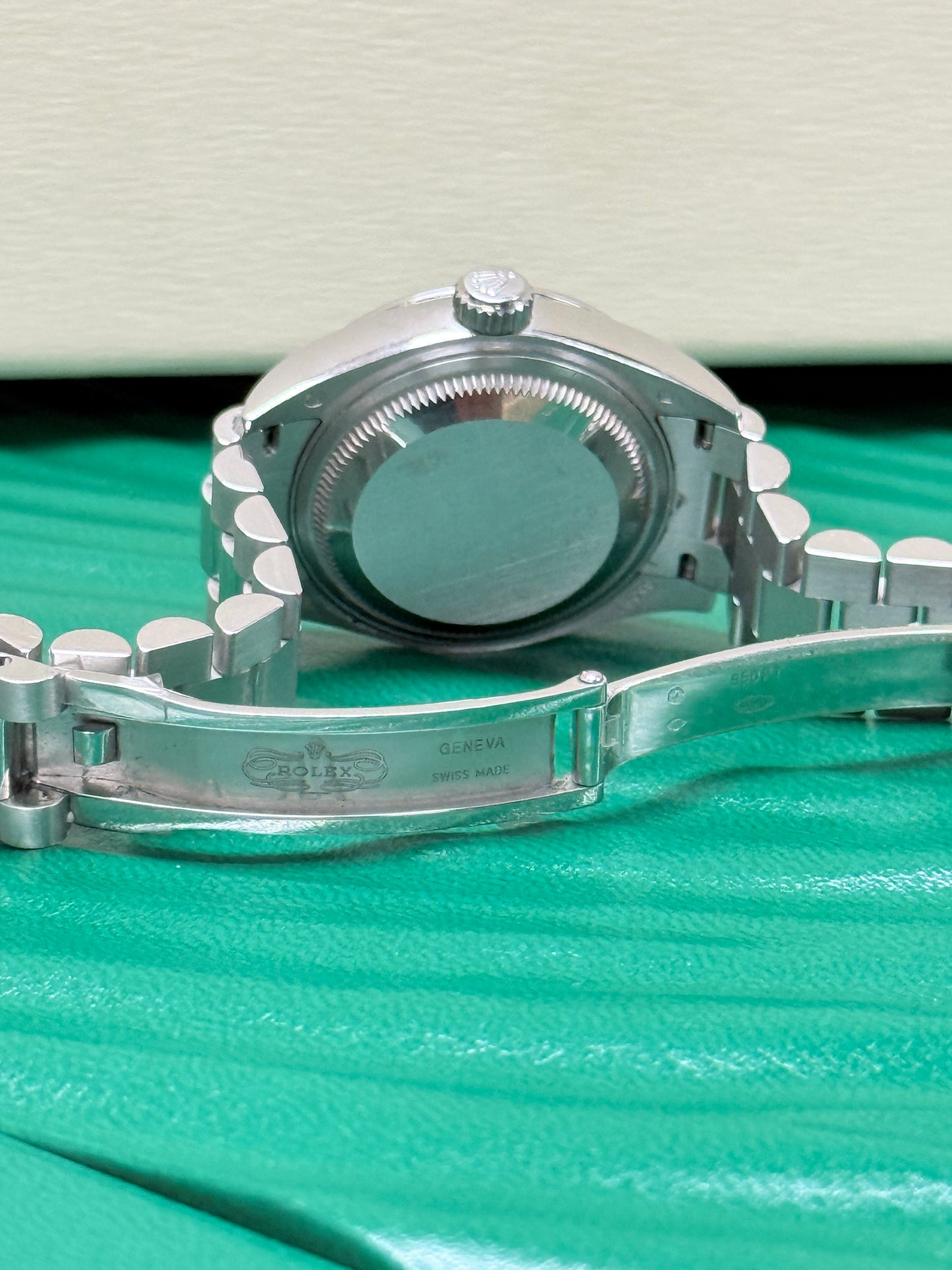 Rolex Datejust Ice Blue Diamond Dial Platinum Ladies Watch – Model 279136BR