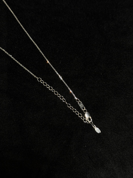 14K White Gold 20” Cable 1.8G Chain