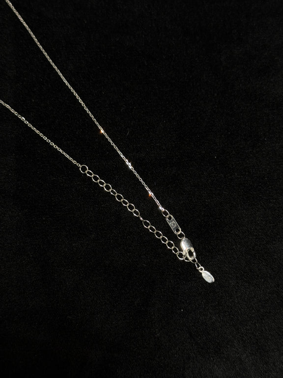 14K White Gold 20” Cable 1.8G Chain