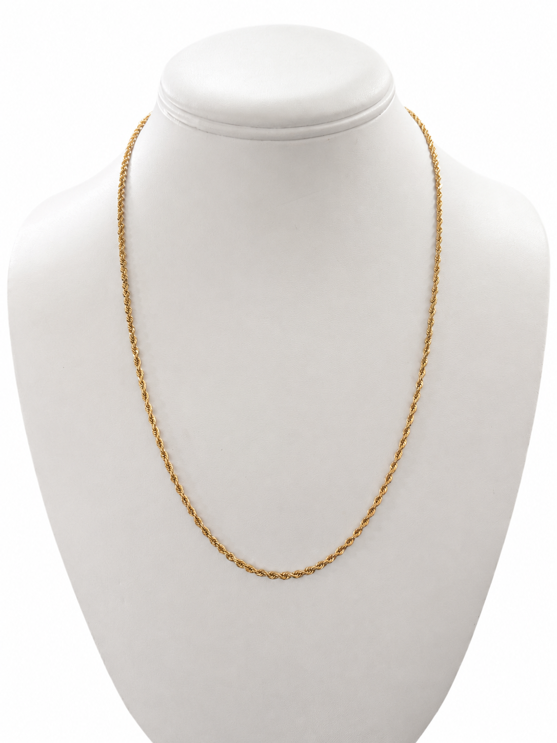 Item 4 - 14K Yellow Gold Rope Chain 20"