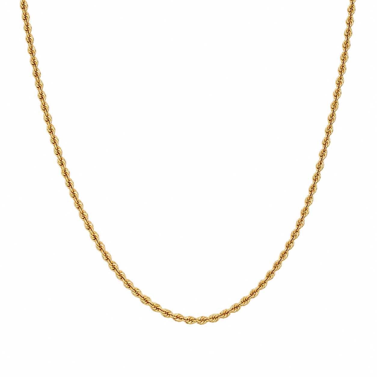 Item 4 - 14K Yellow Gold Rope Chain 20"