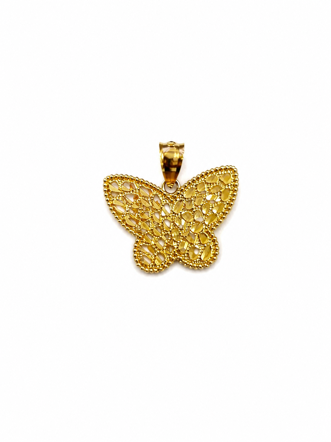Item 10 - 14K Yellow Gold Butterfly Pendant