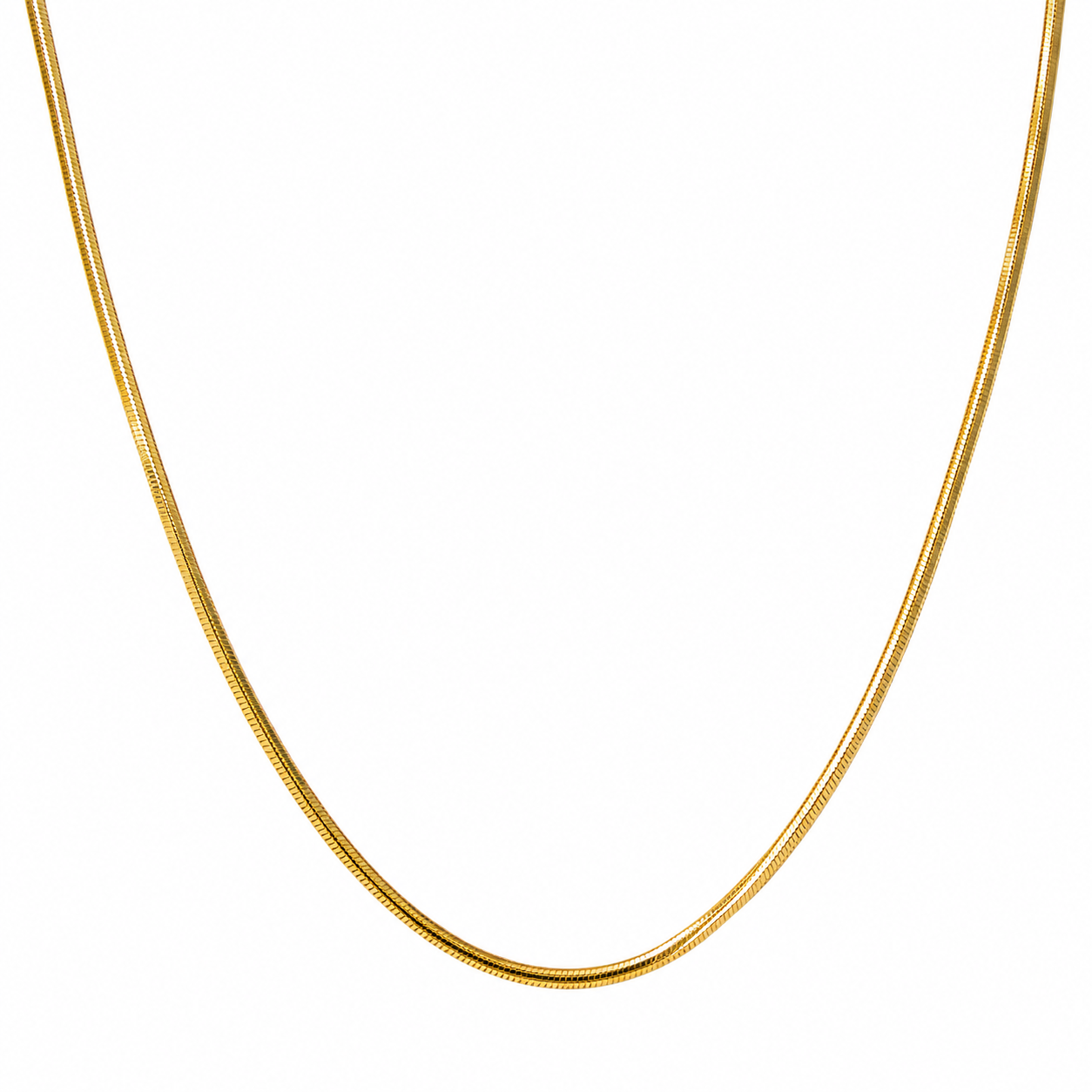 Item 3 - 14K Yellow Gold Snake Link Necklace 18"